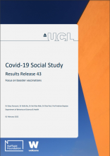 Covid-19 Social Study: Results Release 43: Focus on booster vaccinations